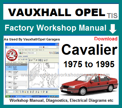 Vauxhall CavalierWorkshop Repair Manual